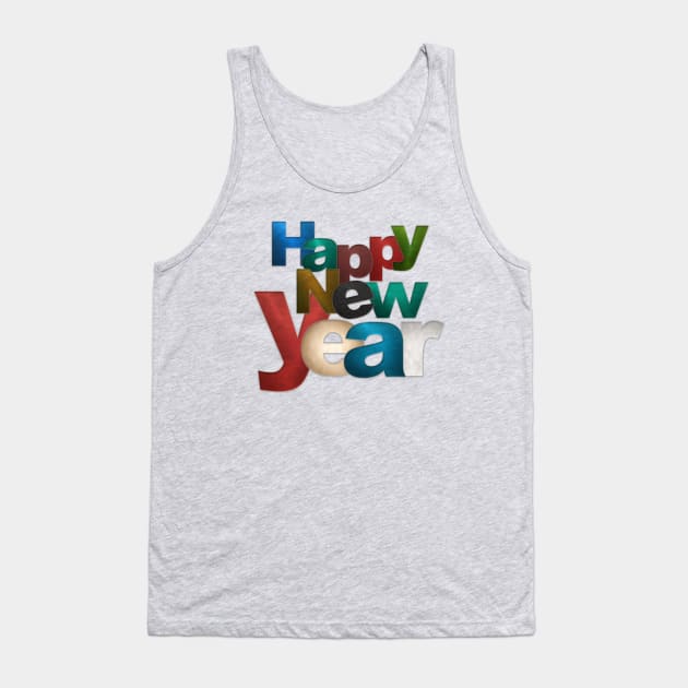 Have a Happy New Year Tank Top by ppandadesign